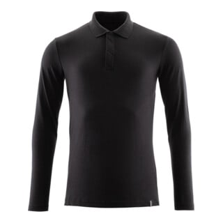 Mascot Polo-Shirt ProWash® Langarm 4XL vollschwarz