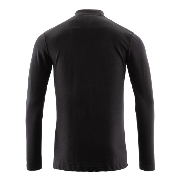 Mascot Polo-Shirt ProWash® Langarm vollschwarz Größe 5XLONE