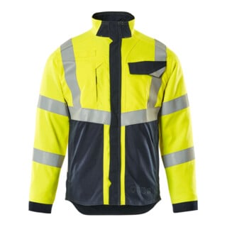 MASCOT® Arbeitsjacke Biel Multisafe hi-vis gelb/schwarzblau Gr. M