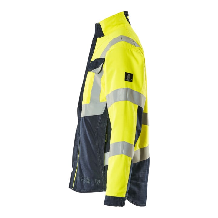 MASCOT® Arbeitsjacke Biel Multisafe hi-vis gelb/schwarzblau Gr. S