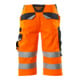 MASCOT® Dreiviertel-Hose Luton Größe C51 hi-vis orange/schwarzblau