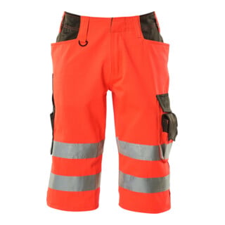 MASCOT® Dreiviertel-Hose Luton Größe C66 hi-vis rot/dunkelanthrazit
