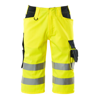 MASCOT® Dreiviertel-Hose Luton Größe C68 hi-vis gelb/schwarzblau