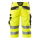 MASCOT® Dreiviertel-Hose Luton hi-vis gelb/schwarz Gr. C58
