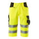 MASCOT® Dreiviertel-Hose Luton hi-vis gelb/schwarz Größe C51