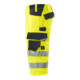 MASCOT® Dreiviertel-Hose Luton hi-vis gelb/schwarzblau Größe C60