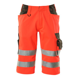 MASCOT® Dreiviertel-Hose Luton hi-vis rot/dunkelanthrazit Größe C52