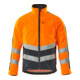 MASCOT® Fleecejacke Sheffield Gr. L hi-vis orange/schwarzblau