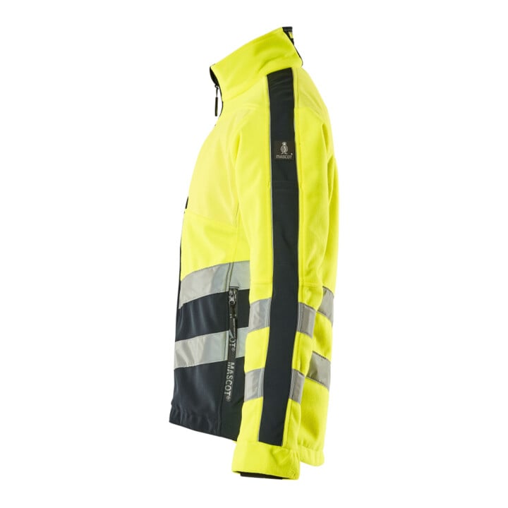 MASCOT® Fleecejacke Sheffield Größe S hi-vis gelb schwarzblau