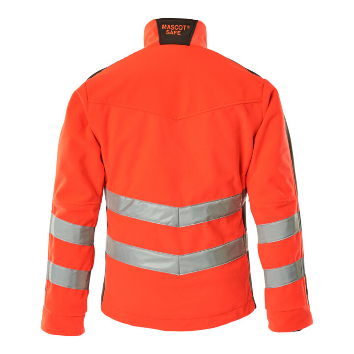 MASCOT® Fleecejacke Sheffield Größe XL hi-vis rot/dunkelanthrazit
