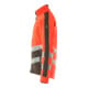 MASCOT® Fleecejacke Sheffield hi-vis rot/dunkelanthrazit Gr. L