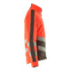 MASCOT® Fleecejacke Sheffield hi-vis rot/dunkelanthrazit Gr. L