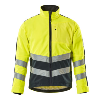 MASCOT® Fleecejacke Sheffield M hi-vis gelb/schwarzblau