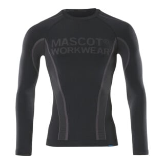 MASCOT® Funktionsunterhemd Hamar Größe 2XL schwarz