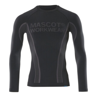MASCOT® Funktionsunterhemd Hamar Größe M schwarz