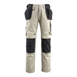 MASCOT® Handwerkerhose Bremen 76C46 hellkhaki/schwarz