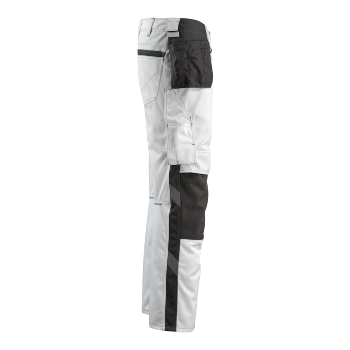 MASCOT® Handwerkerhose Bremen 82C42 weiß/dunkelanthrazit