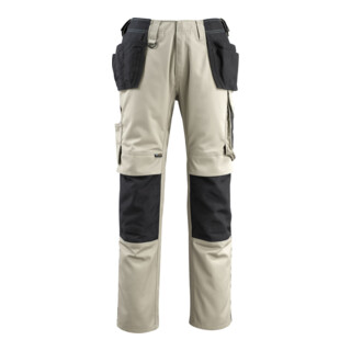 MASCOT® Handwerkerhose Bremen 90C54 hellkhaki schwarz