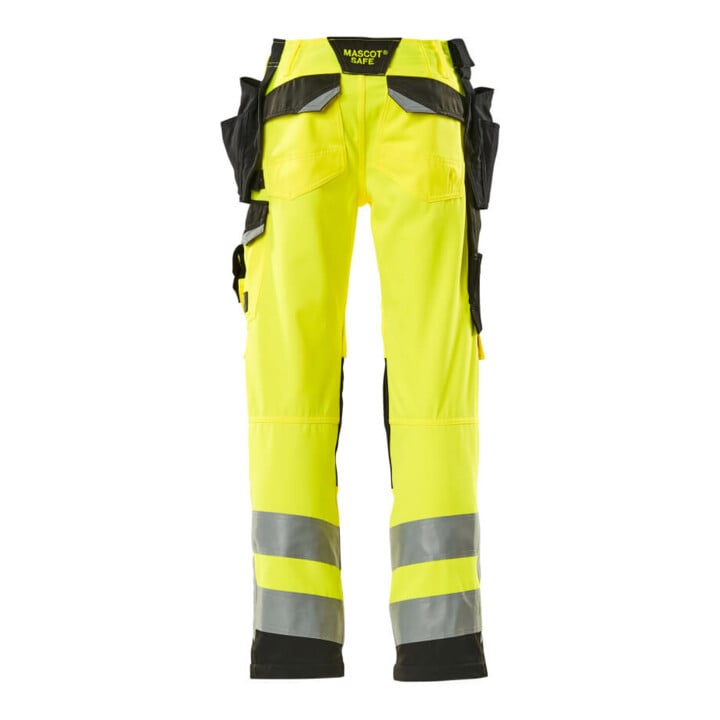 MASCOT® Handwerkerhose Wigan 76C48 hi-vis gelb/schwarz