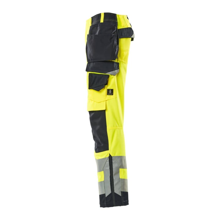 MASCOT® Handwerkerhose Wigan 82C45 hi-vis gelb/schwarzblau