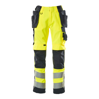 MASCOT® Handwerkerhose Wigan 82C49 hi-vis gelb/schwarzblau