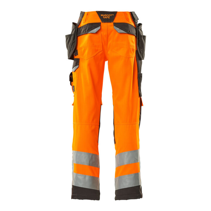 MASCOT® Handwerkerhose Wigan 82C58 hi-vis orange/dunkelanthrazit