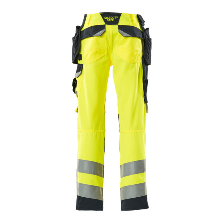 MASCOT® Handwerkerhose Wigan 82C60 hi-vis gelb schwarzblau