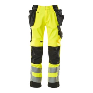 MASCOT® Handwerkerhose Wigan hi-vis gelb/schwarz Größe 82C58