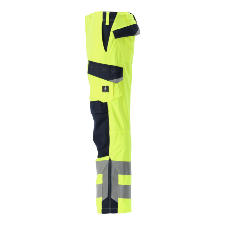MASCOT® Hose Arbon Multisafe Größe 82C66 hi-vis gelb/schwarzblau