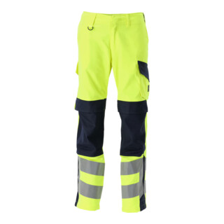 MASCOT® Hose Arbon Multisafe hi-vis gelb/schwarzblau Größe 82C44