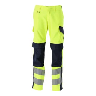 MASCOT® Hose Arbon Multisafe hi-vis gelb/schwarzblau Größe 90C51