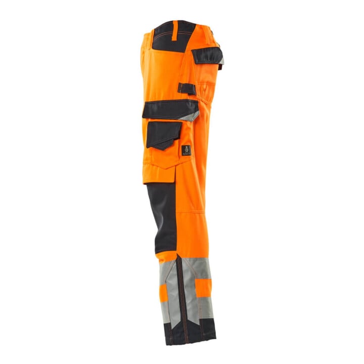 MASCOT® Hose Kendal 82C44 hi-vis orange schwarzblau
