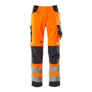 MASCOT® Hose Kendal 82C45 hi-vis orange schwarzblau