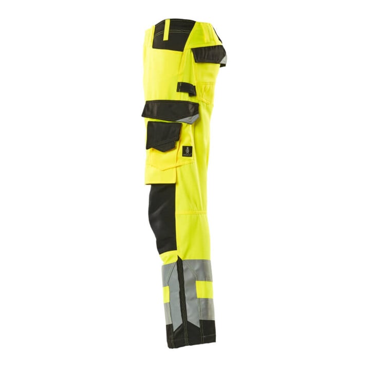 MASCOT® Hose Kendal hi-vis gelb/schwarz Größe 90C52