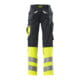 MASCOT® Hose Leeds 76C49 schwarzblau hi-vis gelb