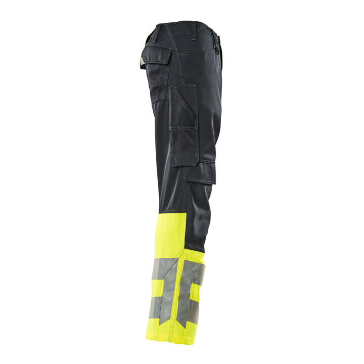 MASCOT® Hose Leeds 90C49 schwarzblau hi-vis gelb