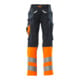 MASCOT® Hose Leeds 90C54 schwarzblau hi-vis orange