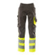 MASCOT® Hose Leeds 90C62 dunkelanthrazit hi-vis gelb