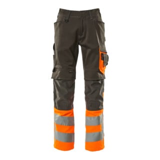 MASCOT® Hose Leeds Größe 76C56 dunkelanthrazit/hi-vis orange