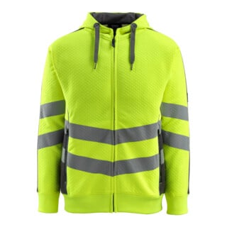 MASCOT® Kapuzensweatshirt Corby 2XL hi-vis gelb/dunkelanthrazit