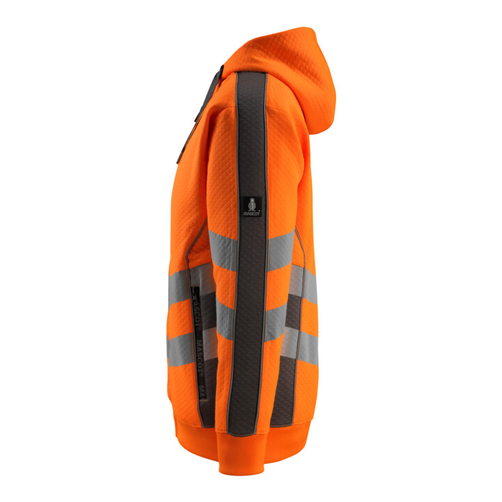 MASCOT® Kapuzensweatshirt Corby 2XL hi-vis orange/dunkelanthrazit