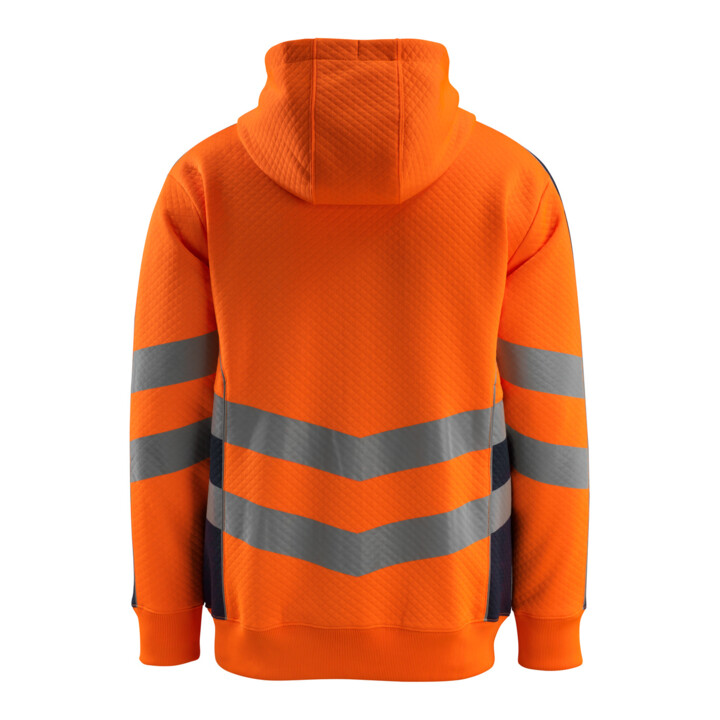 MASCOT® Kapuzensweatshirt Corby 2XL hi-vis orange/schwarzblau