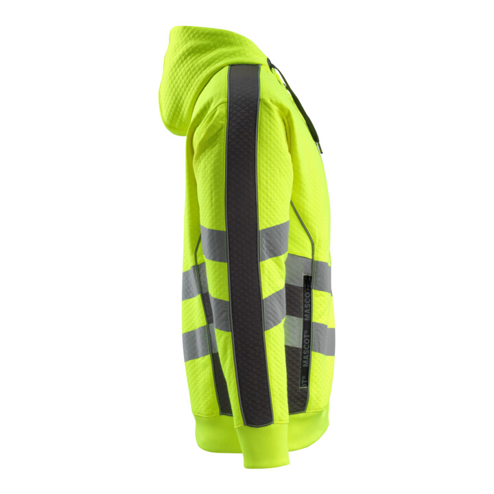 MASCOT® Kapuzensweatshirt Corby 3XL hi-vis gelb/dunkelanthrazit