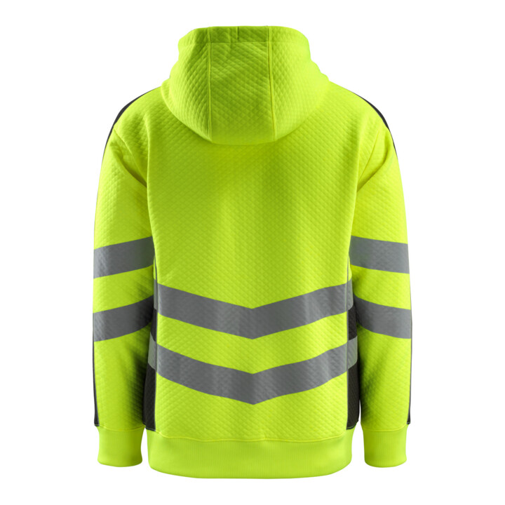 MASCOT® Kapuzensweatshirt Corby 4XL hi-vis gelb/schwarz
