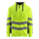 MASCOT® Kapuzensweatshirt Corby hi-vis gelb/schwarz Größe XL