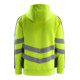 MASCOT® Kapuzensweatshirt Corby hi-vis gelb/schwarzblau Größe XL