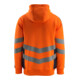 MASCOT® Kapuzensweatshirt Corby hi-vis orange/schwarzblau Größe XL