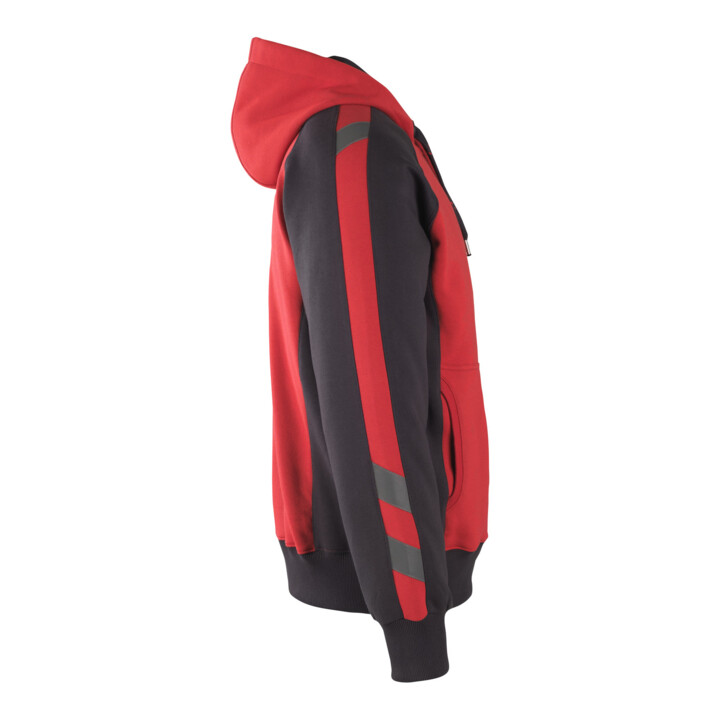 MASCOT® Kapuzensweatshirt Wiesbaden Größe 3XL rot/schwarz