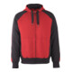 MASCOT® Kapuzensweatshirt Wiesbaden Größe M rot/schwarz