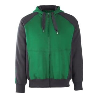 MASCOT® Kapuzensweatshirt Wiesbaden Größe XS grün/schwarz